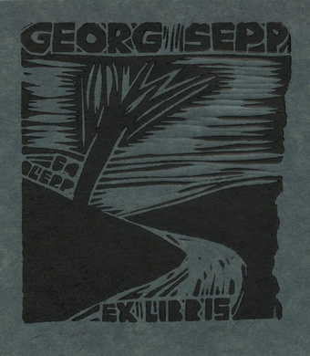 Georg Sepp ex libris 