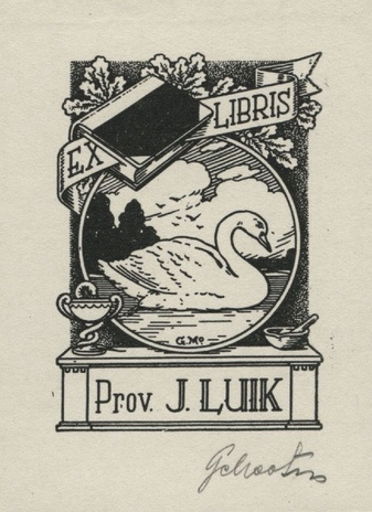 Ex libris prov. J. Luik 