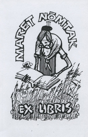 Maret Nõmtak ex libris 