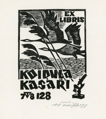 Ex libris Koidula Kasari 