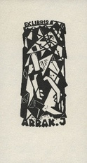 Ex libris Arrak J 