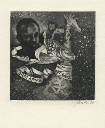 Jüri Arrak exlibris 