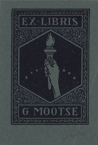 Ex-libris G. Mootse 