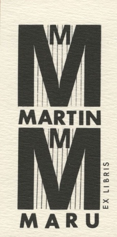 Martin Maru ex libris 
