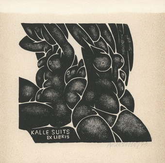 Kalle Suits ex libris 