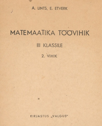 Matemaatika töövihik III klassile. 2. vihik