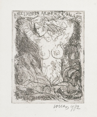 Ex libris Albert Collart 