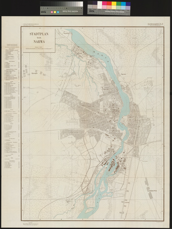 Stadtplan von Narwa