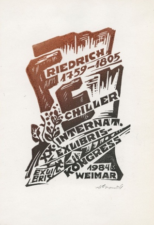 XX internat. exlibris-kongress 1984 Weimar