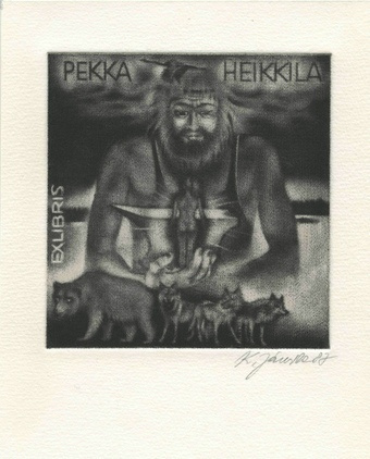 Exlibris Pekka Heikkila 