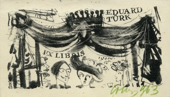 Ex libris Eduard Türk 