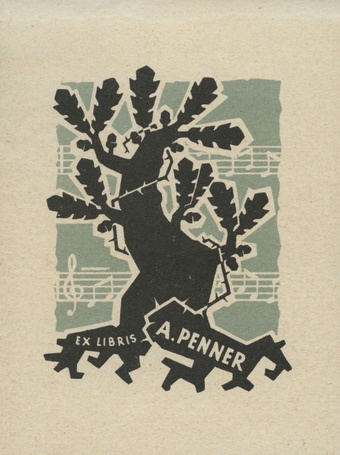 Ex libris A. Penner 