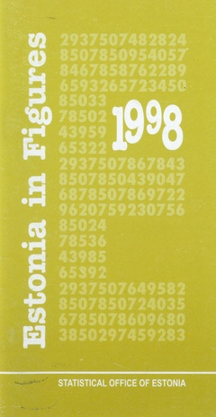 Estonia in figures ; 1998