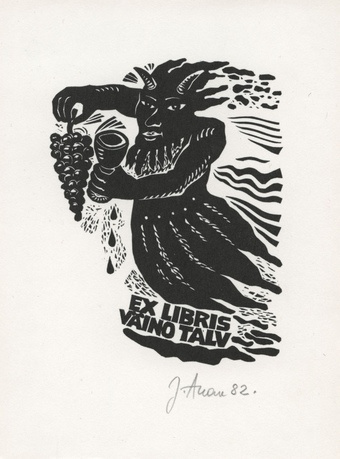 Ex libris Väino Talv 