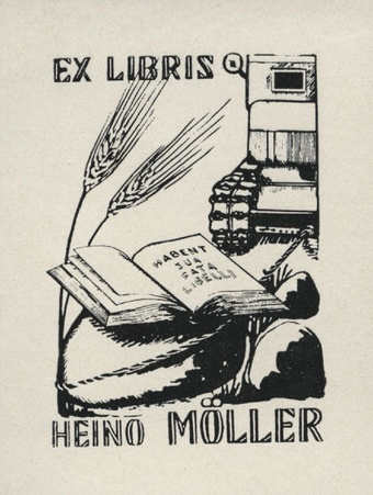 Ex libris Heino Möller 