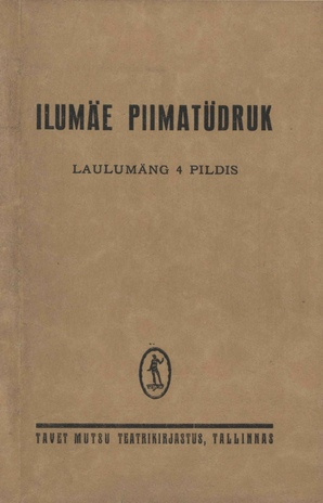 Ilumäe piimatüdruk : laulumäng 4 pildis 