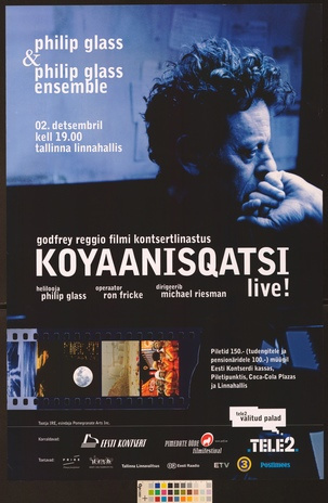 Koyaanisqatsi : Godfrey Reggio filmi kontsertlinastus