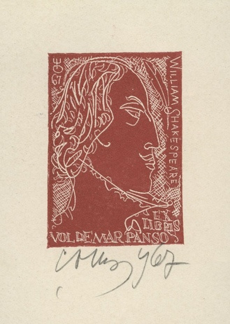 Ex libris Voldemar Panso 