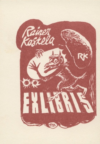 Rainer Kaskela ex libris 