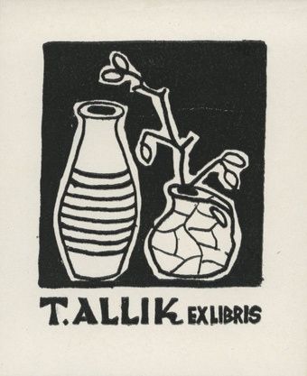 T. Allik ex libris 