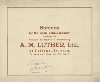 Bobbins for the whole Textile-Industry 