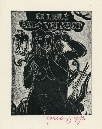 Ex libris Aado Velmet 