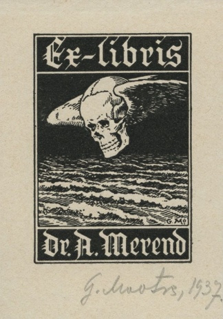 Ex-libris dr. A. Merend 