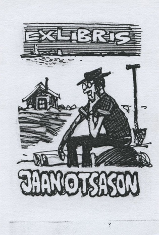 Ex libris Jaan Otsason 