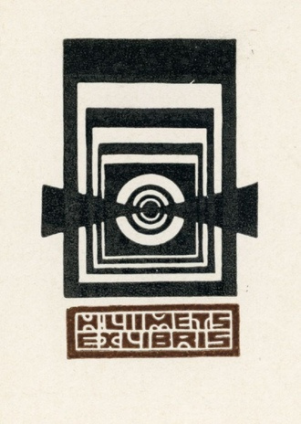 H. Liimets exlibris 