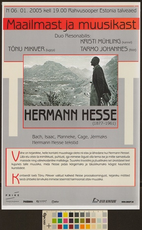 Maailmast ja muusikast : Hermann Hesse 
