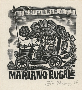 Ex libris Mariano Rugále 