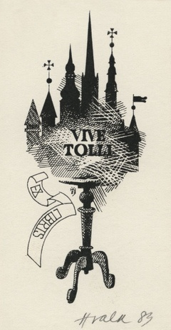 Ex libris Vive Tolli 