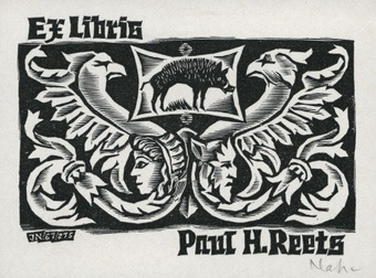 Ex libris Paul H. Reets 