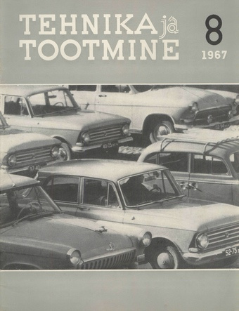 Tehnika ja Tootmine ; 8 1967-08