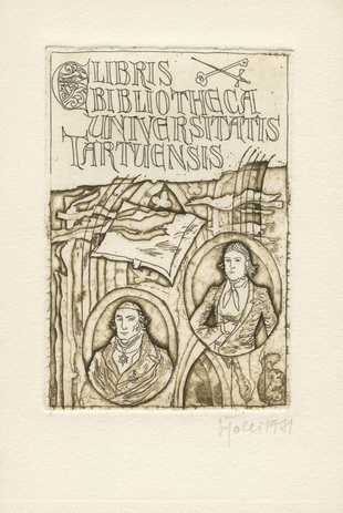 Ex libris Bibliotheca Universitatis Tartuensis 