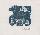 Ex libris Jüri Arrak 1978 