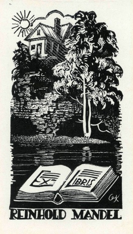 Ex libris Reinhold Mandel