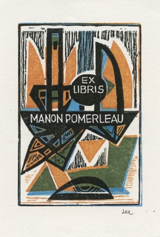 Ex libris Manon Pomerleau 