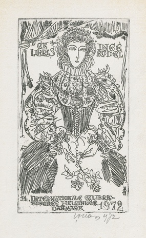 Ex libris Inge Rödel 