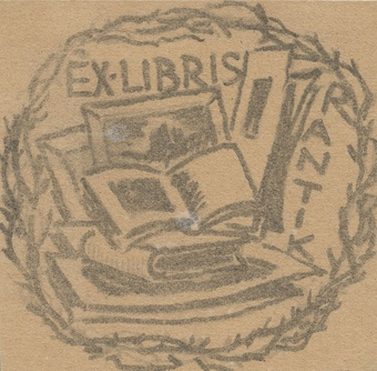 Ex libris R. Antik 