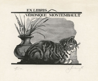 Ex libris Veronique Montembault 