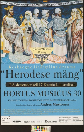 Herodese mäng : Hortus Musicus 30 