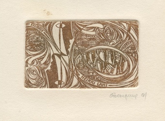 Exlibris Heikki Lahi 