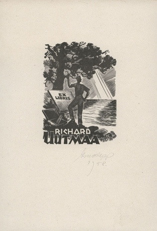 Ex libris Richard Uutmaa 