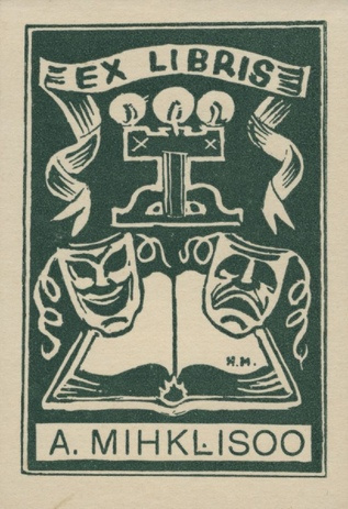 Ex libris A. Mihklisoo 