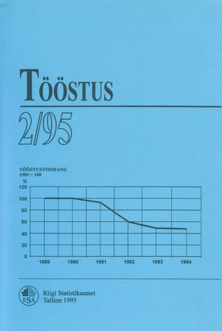 Tööstus : kvartalibülletään  = Industry kvartalibülletään ; 2 1995-10