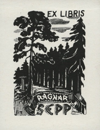 Ex libris Ragnar Sepp 