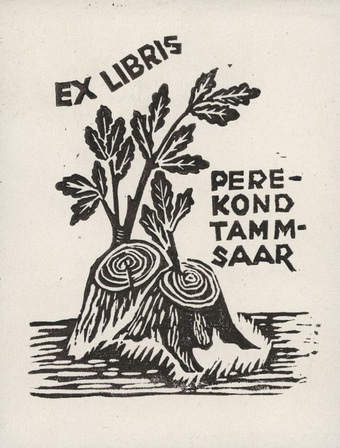 Ex libris perekond Tammsaar 