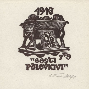 Ex libris "Eesti Põlevkivi" 