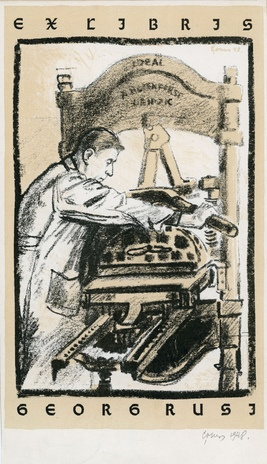 Ex libris Georg Rusi 